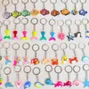 Llavero Mundo Marino Transfronterizo Llavero Bolsa Ciega de Pez de Dibujos Animados Llavero Goma Blanda de PVC Pequeño Regalo Al Por Mayor