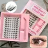 Set de Pestañas Postizas Transfronterizas, Gran Capacidad, Pestañas Postizas Suda Ji, Gruesas, Ojos de Zorro Cortos Simulados, Convenientes de Usar