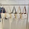 Bolso de Mano de Moda Europeo y Americano, Bolso Tote Tejido Retro, Bolso de Paja de Gran Capacidad 2025, Bolso Cruzado Casual Nuevo de Moda
