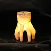 Decoração de Halloween Mão Fantasma Monstro da Árvore Abóbora Luz Noturna Vela Eletrônica LED Arranjo de Cena de Casa Assombrada