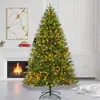 Árbol de Navidad Full Pe Encriptado de Alta Gama para Uso en Interiores del Hogar, Árbol Artificial Decorativo de Lujo con Luces, Adorno de Decoración Navideña