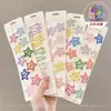 Pinzas para el Cabello de Estrella Lindos Clips Pequeños de Colores Accesorios para el Cabello Pinzas Laterales para Mujer Estilo Coreano Pasadores de Estrella de Cinco Puntas Pinzas para el Flequillo Venta al por Mayor