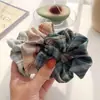 Bm mismo estilo anillo de intestino grueso banda para el pelo tela JK Corea del Sur ins celebridad de Internet chica cuerda para el pelo simple banda de goma cuerda para atar el pelo de mujer