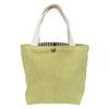 Yiyu/Chic Japonés y Coreano Versátil Estilo Preppy Colorido Bolso Pequeño Bolso de Mano para Cosméticos Bolsa de Almuerzo de Pana