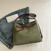 Bolso Tote de Gran Capacidad Estilo Retro Nuevo de Otoño e Invierno para Mujer Casual Simple para Viaje al Trabajo Un Solo Hombro Doble Hombro Bandolera