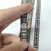 1.2cm Estilo Étnico Colorido Jacquard de Poliéster Rombo Cinta Tejida Retro Decoración del Hogar Correa para Equipaje Ropa de Moda