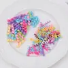 Argila Macia Colorida Rolinho Primavera Rolinho de Frutas Rolinho de Doce Comida DIY Brinquedo Rolinho de Chocolate Acessórios para Decoração de Bolo com Creme