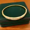 Pulseira com fecho oval em zircônia banhada a ouro 18K real, design de nicho, luxo leve, toque de alta qualidade, joia feminina