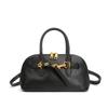 Bolsa de Couro Genuíno Nicho Coreano High-End Vintage Bolsa Concha 2026 Nova Moda Tendência Bolsa de Mão para o Dia a Dia para Mulheres