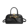 Bolsa Feminina de Couro Genuíno 2026 Novo Estilo Couro Bovino de Primeira Camada Curtido Vegetal Bolsa Kelly Elegante Fashionable Bolsa de Mão para Senhoras Dropshipping