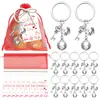 Chaveiro Criativo Amazon Amor Aniversário de Casal Pingente de Bolsa Decoração Estilo Casal Pequeno Pacote de Presente
