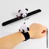 Muñeco de panda de dibujos animados, lindo muñeco de peluche para pareja, pulsera, accesorios, pequeños regalos.