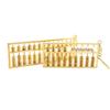 Ábaco de Liga Abacus Dourado Pingente de Abacus Pequeno Ábaco Requintado Decoração Pendente Artesanato em Metal Fábrica Atacadista Vendas Diretas