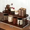Estante de esquina para escritorio, estante de cocina, almacenamiento triangular, estantería para el hogar, esenciales de oficina, estante multicapa