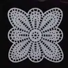 Hoja de Malla para Tejer con Ganchillo Amuletos de Bolsa de Plástico, Base de Hoja de Malla, Hilo para Accesorios de Tejido Hechos a Mano, Predeterminado