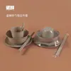 Boda Vajilla Desechable Manteles Set Combinado Set Grueso Festivo Banquete de Bodas Barbacoa Tazón Taza Cuchara yW
