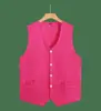040A Chaleco de Corte Agudo Ropa para Adultos y Niños Ropa de Trabajo para Grupos Corporativos Camisa Cultural con Impresión de Logo Estilo Unisex