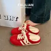 Pantuflas Baotou para Verano de Mujer para Exterior 2025 Nuevas Super Populares Zapatos de Entrenamiento Moral sin Talón Zapatos Perezosos Sandalias de Un Dedo