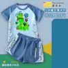 Traje de baño de dos piezas Minecraft Creeper Niñito Gordo para Niños, Verano Secado Rápido Sensación Fresca Tallas Grandes Conjunto de Natación Infantil