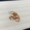 Anillo de Perla de Agua Dulce con Pintura al Óleo Colorida Flor Joyería de Mano Elegante Moda Lujo Accesible Anillo Versátil de Alta Gama Joyería para Mujeres
