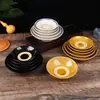 Cuencos de Cerámica Antiguos, Cuencos para Vino, Cuencos para Salsa de Restaurante de Hot Pot, Cuencos para Verduras Esmaltados Completamente, Cuencos para Carne, Cuencos para Verduras al Vapor, Cuencos para Sopa, Cuencos para Fideos