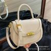 Bolso Pequeño de Diseño de Nicho para Mujer 2026 Nuevo Color de Moda Bloqueo de Color Bolso de Hombro Celebridad de Internet Más Vendido Bolso Cruzado Pequeño