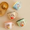 Taza Mug Crayon Shin Chan Niña Linda Pareja Taza de Agua Hogar Desayuno Cerámica Taza de Café Regalo de Cumpleaños
