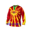 Camiseta de Motocross de Venta Caliente, Maillot de Ciclismo de Montaña de Manga Larga, Maillot de Ciclismo de Carretera de Secado Rápido