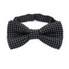 Gravata borboleta masculina para performance onda de doce gravata borboleta animal de estimação bolinhas pequenas coreana cor sólida fábrica pronta entrega atacado borboleta