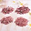 Atacado Natural Morango Cristal Cascalho Cristal Original Pedra Buda Sete Tesouros Ornamentos Aromaterapia Pedras Home Mobiliário Ornamentos Cross-Border