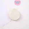 Pente de Massagem Redondo de Desenho Animado Fofo Portátil Dobrável para Meninas, Pente com Almofada de Ar, Pente com Almofada de Ar de Plástico Atacado