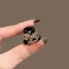 Exquisitos pasadores pequeños con forma de lazo, adecuados para cabello fino, pinzas de tiburón de clip medio, pasadores dulces para flequillo de lado, horquillas y accesorios para el cabello para mujeres
