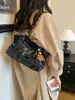 Bolsa Simples para o Dia a Dia Bolsa Plissada Fashion 2026 Ombro Único de Mão Estilo Coreano Nicho Bolsa de Axila Feminina Grande Capacidade Bolsa da Moda