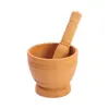 Prensa de alho manual prática, pote para moer pasta de alho e medicamentos, moedor criativo de pó de medicamentos, moedor doméstico de pimenta e temperos, amassador de alho