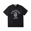 260Gpe Marca Tendência Nova Colaboração Manga Curta Clássica Camuflagem Desenho Animado Camiseta para Homens e Mulheres Casais Manga Curta Camiseta Curta