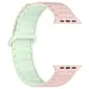 Adecuado para Correa de Apple Watch Correa de Silicona Magnética en Forma de I Generación S10 Tres Perlas Dos Secciones Apple iWatch Reloj