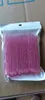 Herramientas de Uñas Portátiles Varilla de Cristal Palillo de Punto Palillo de Manicura de Doble Punta Empujador de Cutícula 100 Palillos de Flores de Punto Palillos de Madera Coloridos Naranja