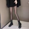 Calcetines Pure Desire, medias de seda finas con lunares negros y ondas, sexys, con base de pantimedias de lunares color carne para mujer