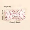 Diadema de Lazo Ancho de Cinta para Niños Diadema Elástica Floral para Bebé Accesorio para el Cabello Protector de Fontanela para Bebés Pañuelo de Cabeza Venta Caliente Transfronteriza
