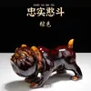 Perro de Cerámica Tang Sancai Adornos de Perro Perro del Zodiaco Decoraciones para el Hogar Decoración de Vestíbulo Perro Lobo Regalo de Inauguración