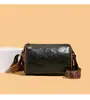 Bolsa Boston de Couro Macio Transfronteiriça 2026 Nova Moda Versátil para o Dia a Dia Ombro Transversal Bolsa Feminina Atacado