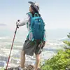 Mochila de viagem para trilha ao ar livre, mochila de viagem leve com estampa de letras, nova mochila para esportes de camping e ciclismo