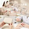 Fábrica Yangjiang Oro Rosa Juego de 18 Piezas para Cortar Uñas Regalo Venta al por Mayor Manicura