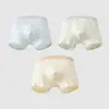 Calzoncillos tipo bóxer de modal Dingmi para niños y adolescentes, Clase A, Frescos y cómodos para el verano, Transpirables, 7A Antibacterianos
