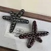 Novo Estilo Exquisito Versátil Grampo de Cabelo Estrela Feminino Atmosfera Franja de Cabelo Lado Frontal Presilha Bico de Pato Acessórios de Cabelo
