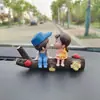 Enfeites fofos para casal, decoração de interiores de carros, enfeites para carros, enfeites para home office, decoração de painel de instrumentos