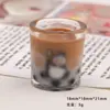 Accesorios de Resina para Manualidades de Dibujos Animados Joyería Marca Grande Pegamento de Crema de Té con Leche Pasador Funda para Teléfono Móvil Hebilla de Zapato Llavero Colgante con