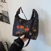 Bolsa Estilo Chinês Nova Crescent 2026 para Mulheres, Bolsa de Ombro Transversal de Seda Xiangyun de Verão, Bolsa de Mão Estilo Nacional Bolsa Dumpling