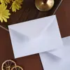 Envelope de Papel Kraft Colorido Vermelho Transfronteiriço em Estoque Atacado, Cartões de Cumprimento Simples em Branco, Cartões de Convite, Envelopes de Convite