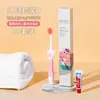 Cepillo de Dientes Desechable Infantil de Hotel con Cerdas Suaves y Pasta de Dientes Set de Artículos de Tocador, Pantuflas Desechables para Niños en Habitaciones de Huéspedes